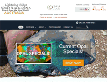 Tablet Screenshot of globalopals.com